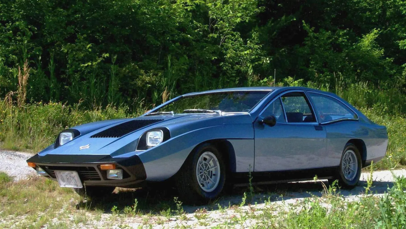 The Marcos Mantis M70 grand tourer, of which only 32 were built