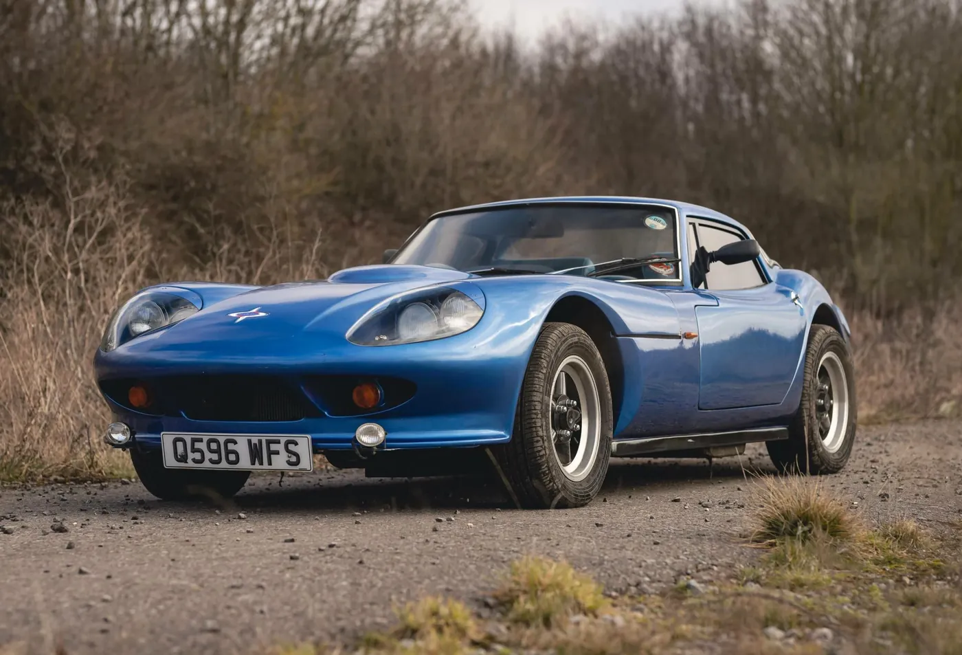 The Marcos Mantula, the first major modernisation of the GT formula with Rover V8 power