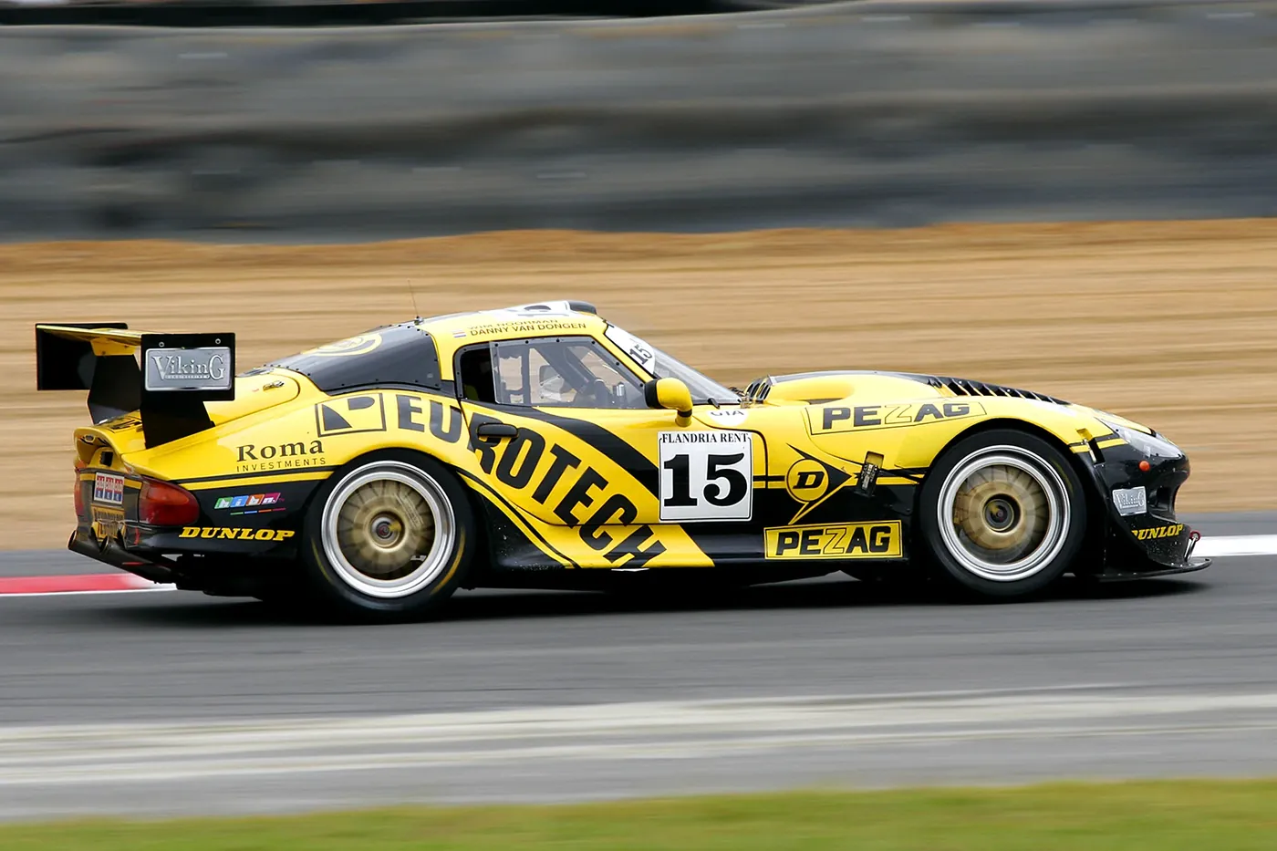 The Marcos LM-series, built for GT2-class Le Mans racing